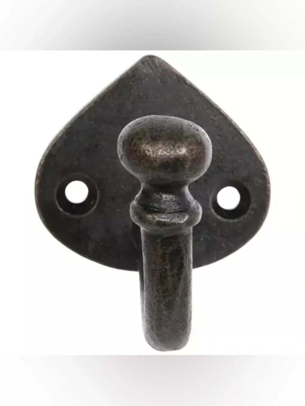 (3) Antique Bronze Metal Wall Hook